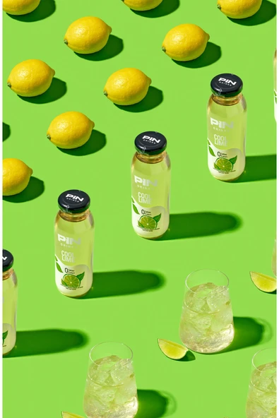 Pin Hibiskus Çayı & Cool Lime - Şekersiz & Kalorisiz 250 ml X 12 Adet Ice Tea - 3