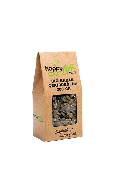 Happy Life Kabak Çekirdek İçi (200 g) x12 Adet - 1