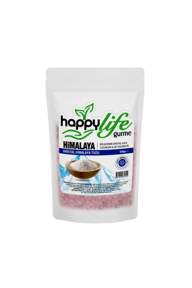 Happy Life HAPPY LİFE GURME HİMALAYA TUZU KRİSTAL 500 GR - Resim 2