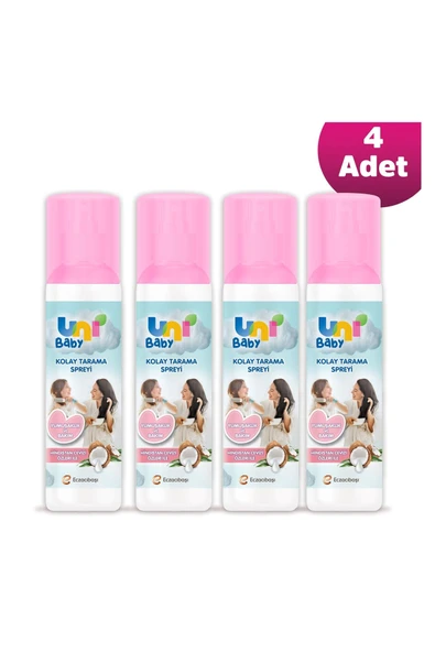 Uni Baby Kolay Tarama Spreyi 200ml 4'lü Set - 2