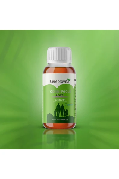 Cerebrovita Cogni Focus Pure Şurup 150 Ml