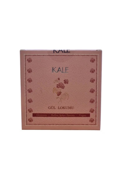Kale Pestil & Köme Şekersiz Vegan Gül Lokumu 115 Gr