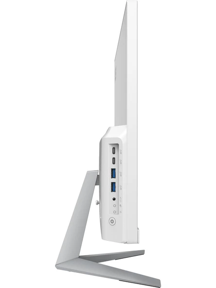 MSI MODERN AM242 12M-1692XTR Intel Core i5 1235U 16GB 512GB SSD Freedos 23.8" FHD All In One Bilgisayar - Beyaz - 3