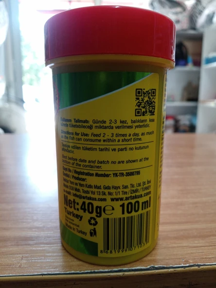 Cichlid Mix 40 GRAM OTÇUL BALIK YEMİ - 2