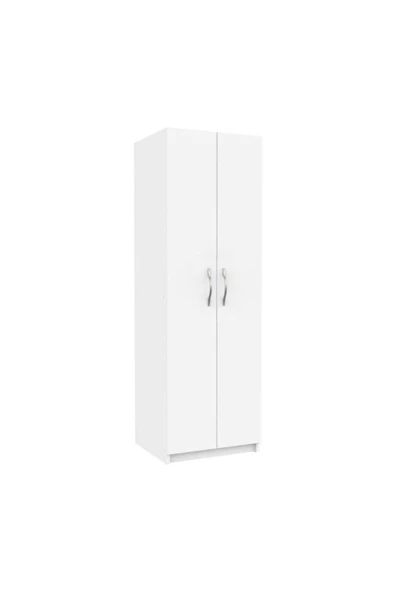 Tdesigno Bahar Giyinme Dolabı - Çok Amaçlı Dolap - Gardırop 60 Cm-2 Kapaklı ürün görseli