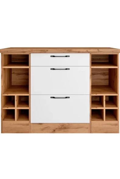 Tdesigno Kilikya 3 Çekmeceli -Mutfak Dolabı-Çok Amaçlı Dolap-Alt Modül ürün görseli