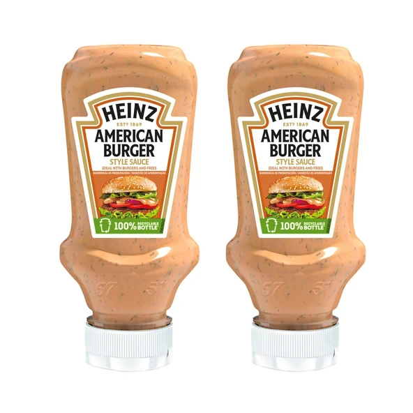 Heinz American Burger Sos 230 Gr x 2 Adet ürün görseli