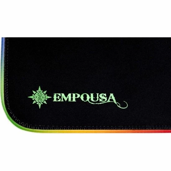 Inca IMP-022 770*295*3mm,Işıklı oyuncu mouse pad, siyah - Resim 3