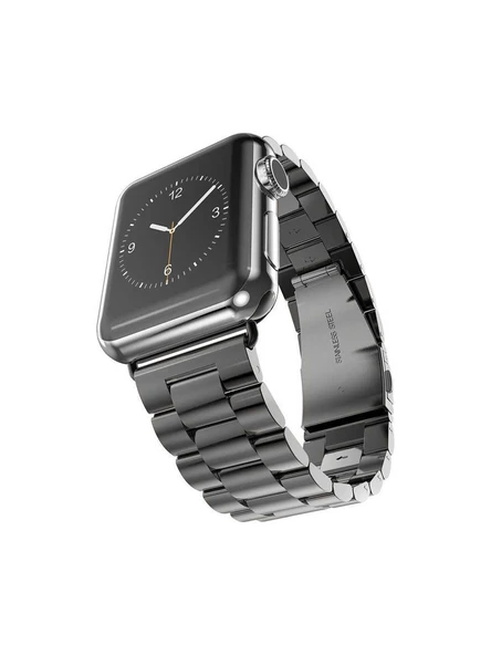 ZORE Watch 40MM Uyumlu Krd-04 Metal Kordon - SIYAH-8680436553671-TDOM33401 ürün görseli