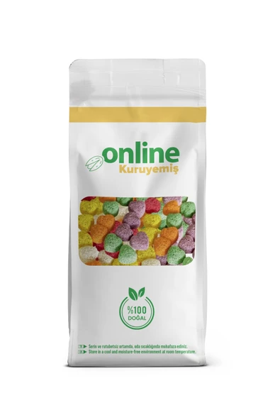 Online Kuruyemiş Jöle Lokum Kalpli 500 gr - Resim 3
