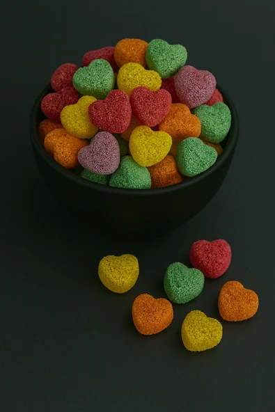 Online Kuruyemiş Jöle Lokum Kalpli 500 gr - Resim 2