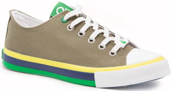 United Colors of Benetton Bnt 22K 30553 Haki Erkek Ayakkabı Ayakkabı Spor ürün görseli