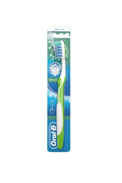 Oral-B 3D White Fresh Diş Fırçası Orta ürün görseli