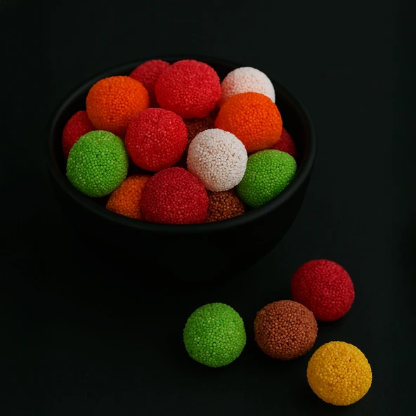 Online Kuruyemiş Jöle Lokum Yuvarlak 500 gr - Resim 2