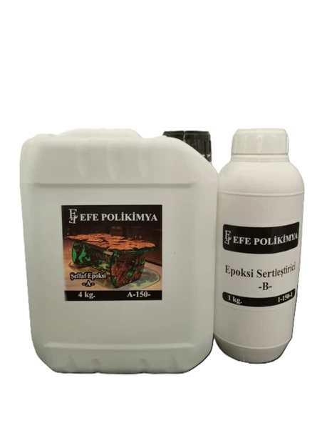 Şeffaf Epoksi Döküm Tipi A-150-5Kg - 3