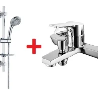 Creavit Sürgülü Duş Seti Takımı Sh425+ln2500 ürün görseli