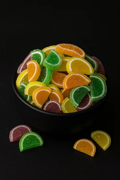 Online Kuruyemiş Jöle Lokum Dilim 500 gr - Resim 2