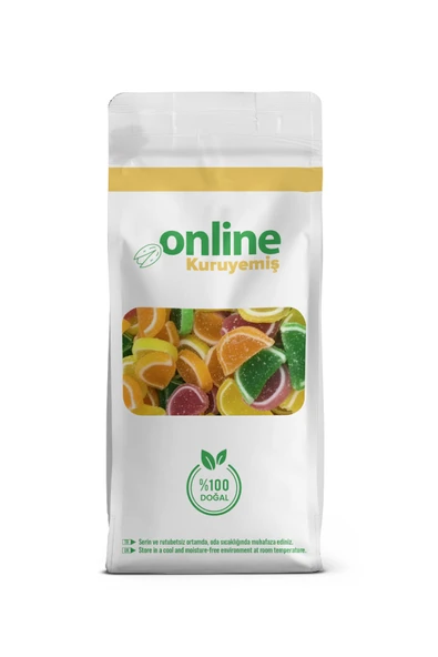 Online Kuruyemiş Jöle Lokum Dilim 500 gr - Resim 3
