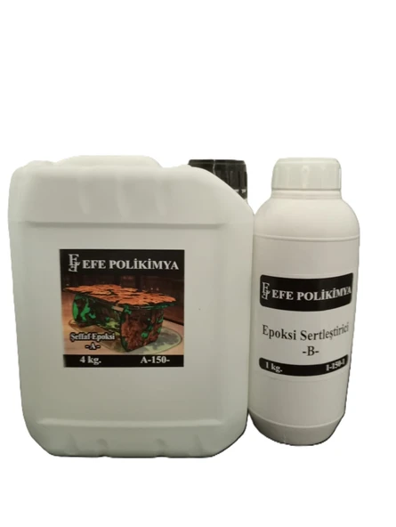 Şeffaf Epoksi Döküm Tipi A-150-5Kg