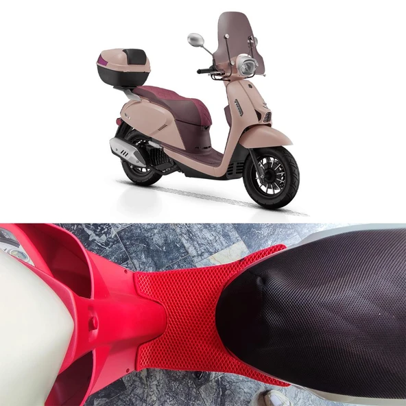 Bod Rks LT 3d Havuzlu Motor Paspası Kırmızı 50/125