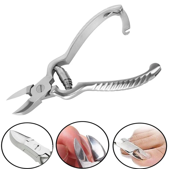 Mecno Beauty MB-TIM-001 Paslanmaz Çelik Kilit Mekanizmalı Tırnak Kesici- Metalik Gri - 3