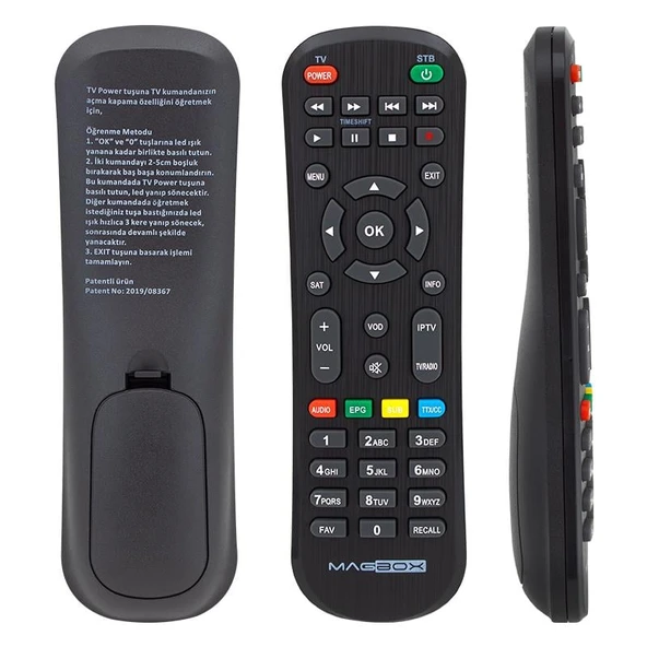 Magbox President HD Uydu Alıcı Kumandası ürün görseli