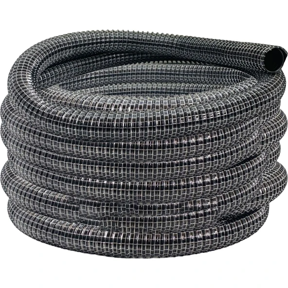 srfn ticaret (2 Metre) 38 mm Çaplı Ev-Ofis-Endüstriyel ve Ticari Süpürgeler Için Çelik Telli Hortum - Resim 2