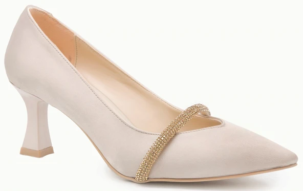 Gedikpaşalı Shp 22K 681 1 Bej Bayan Ayakkabı Bayan Klasik ürün görseli