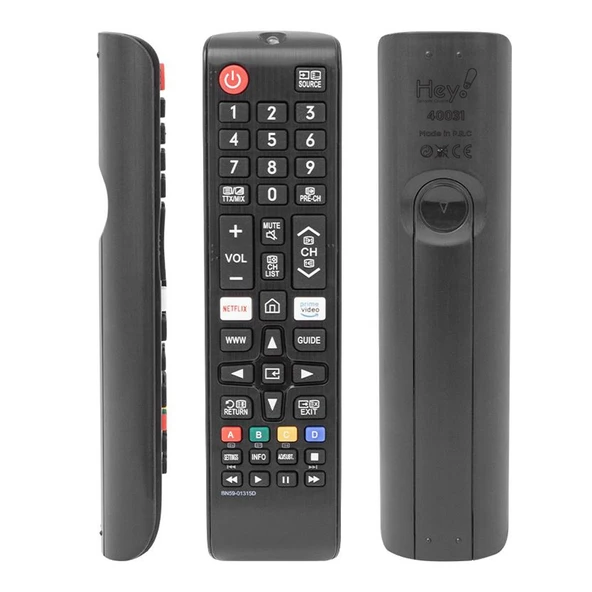 Samsung Netflix - Prime Video Tuşlu Lcd Led TV Kumanda - Resim 2