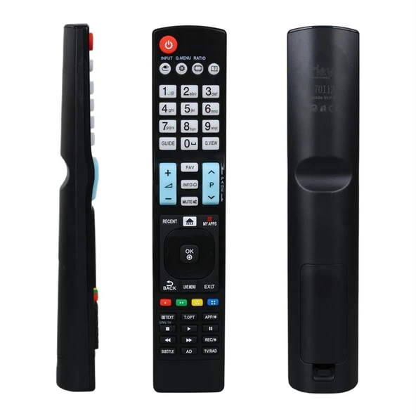 LG Akb74455401 Recent MY Apps Tuşlu Lcd Led TV Kumanda