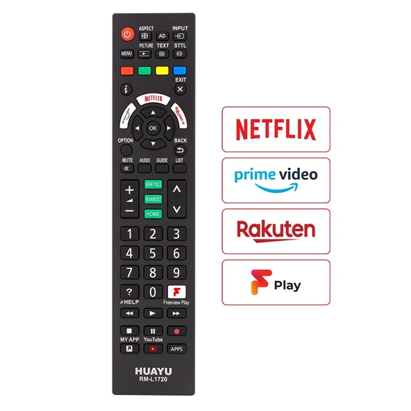 Sony RM-L1720 Netflix-Youtube Tuşlu Lcd-Led Tv Kumanda - Resim 2
