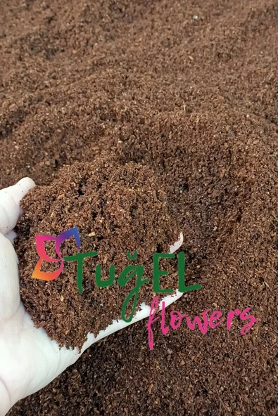 Cocopeat (KATKISIZ VE ELENMİŞ) Hindistan Cevizi Kabuğu Torfu (3 LİTRE) - 2