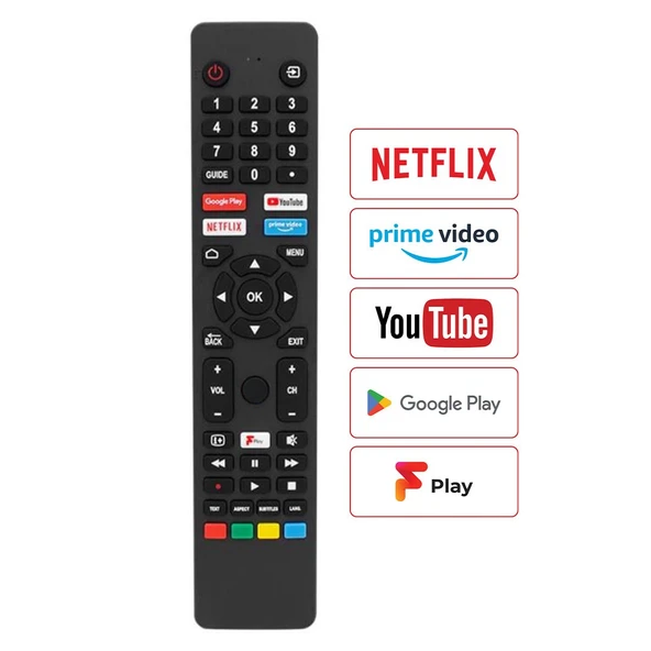 Jvc RM-C3250 Ses Komutsuz Lcd Led Tv Kumandası ürün görseli