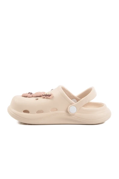 Aspor Ekru Kız Çocuk Sabo Terlik - 2