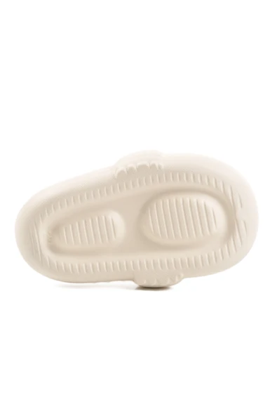 Aspor Beyaz Kız Çocuk Düz Terlik - Resim 5