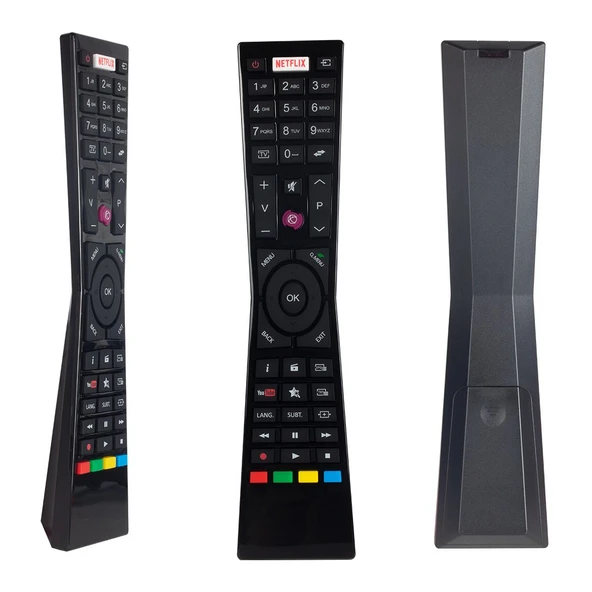 Vestel - JVC Netflix - Youtube Tuşlu Lcd Led Tv Kumandası - Resim 1