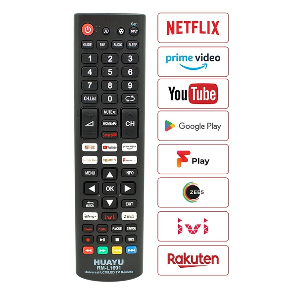 Huayu RM-L1691 Universal Lcd Led Tv Kumandası - 1