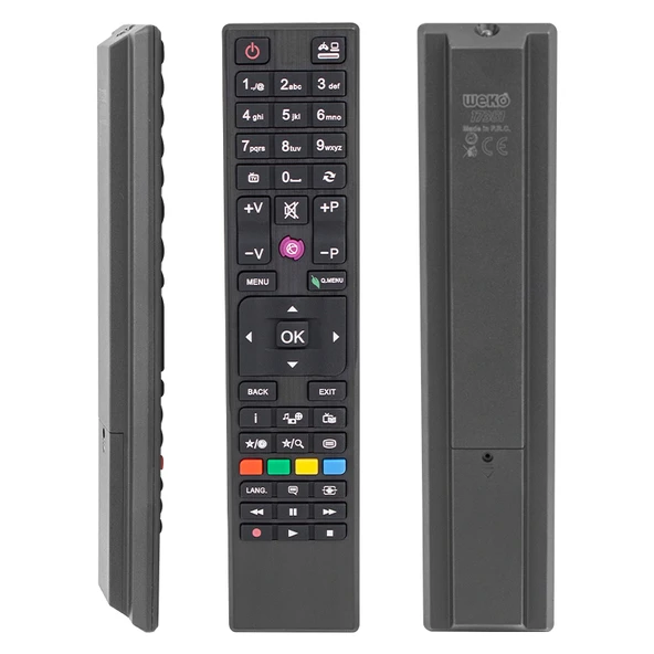 Vestel Seg Regal Kare Göbek Mor Tuşlu Lcd Led Tv Kumanda ürün görseli 1