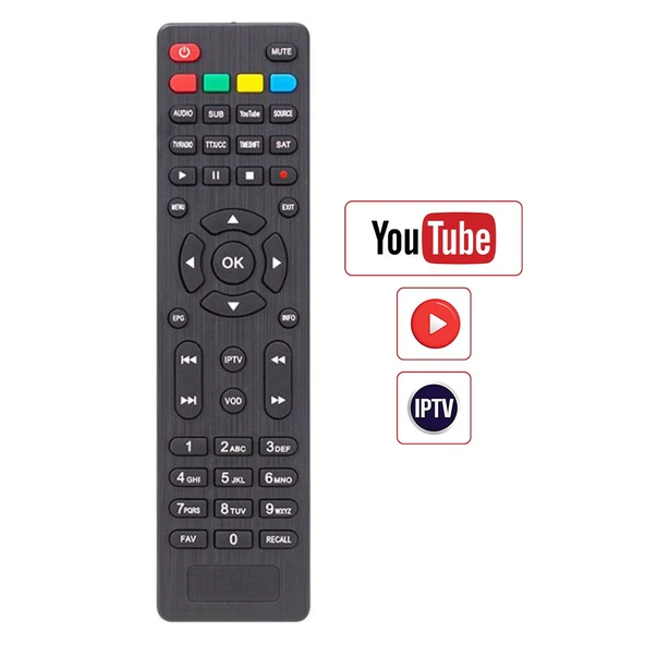 Magbox Orbit - Marginal Youtube ve IPTV Tuşlu Uydu Kumandası ürün görseli