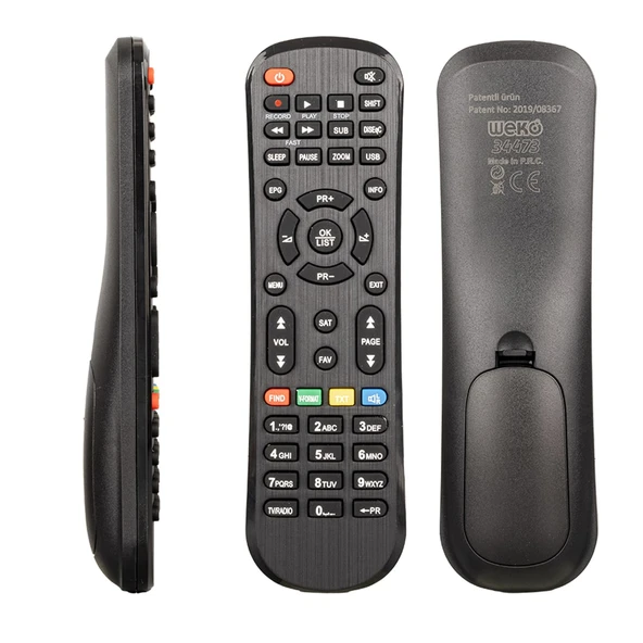 Next Punto Plus Minix HD Uydu Alıcı Kumandası ürün görseli