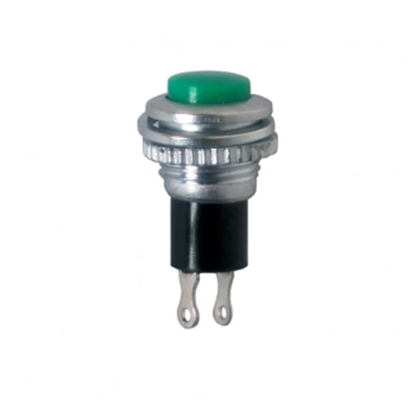Buton Metal 10mm 2P 2 Fişli - 1