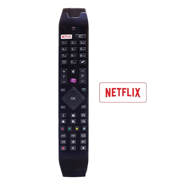 Vestel Netflix Tuşlu Lcd Tv Kumandası 18391 - 2