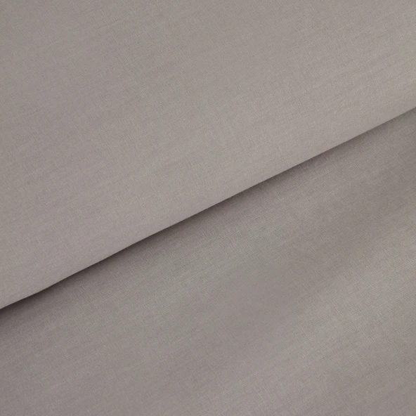 Karaca Home Pure Ruffle %100 Pamuk Çift Kişilik Nevresim Takımı Açık Gri - Resim 6