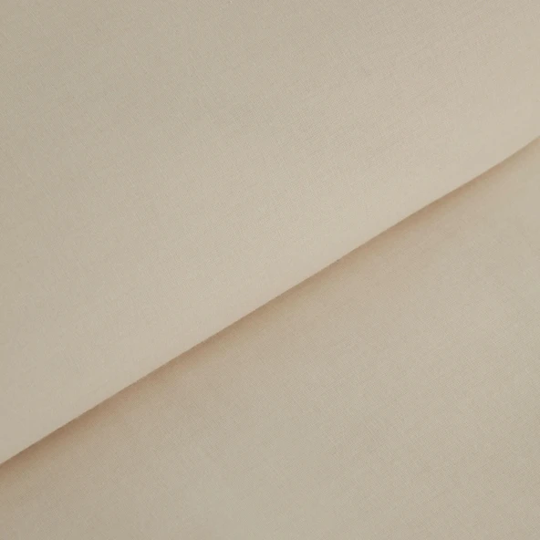 Karaca Home Pure Ruffle %100 Pamuk Çift Kişilik Nevresim Takımı Açık Bej - Resim 6