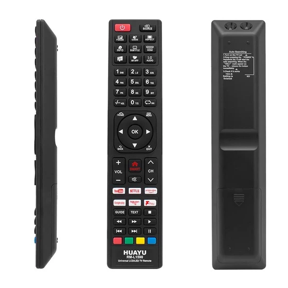 Huayu Kl RM-L1590 Unıversal Lcd Led Tv Kumanda - Resim 2
