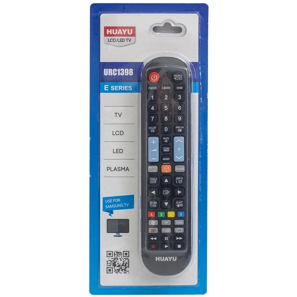 Huayu Samsung URC1398 LCD LED TV Universal Kumanda - 1