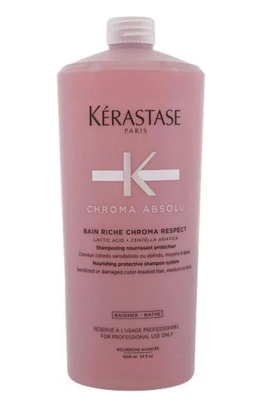Kerastase Chroma Absolu Bain Riche Boyalı Saçlar için Besleyici ve Koruyucu Şampuan 1000 Ml