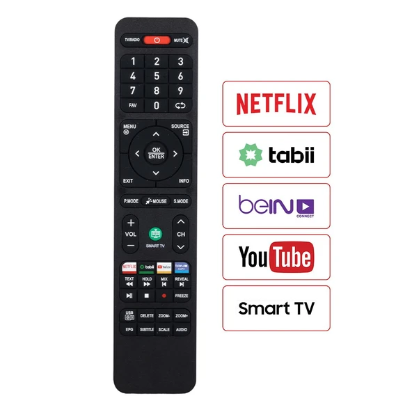 Onvo 50OV6000U / Saba / Androıd Smart Lcd TV Kumanda - 1