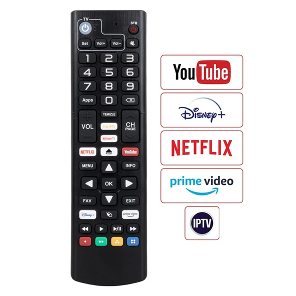 Dreamstar Android Tv Uyumlu Uydu Kumandası ürün görseli