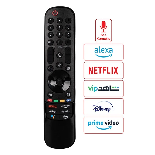 Lg MR22GA AKB76039906 Ses Komutlu Lcd Led Tv Kumanda ürün görseli 1